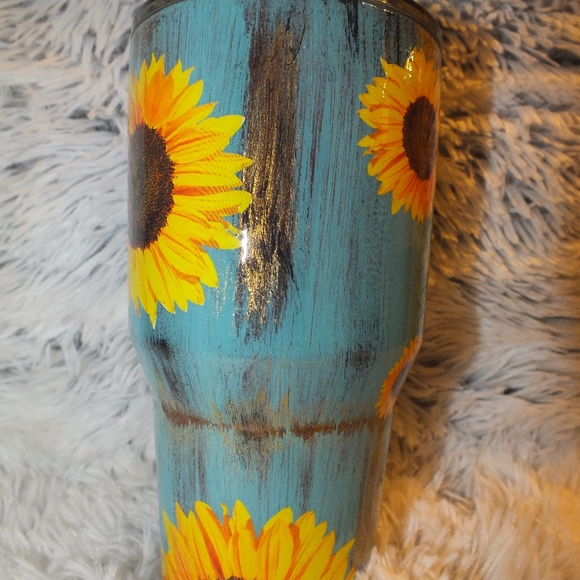 Download Ozark Trail Dining Custom 3oz Sunflower Tumbler Poshmark